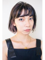 ピズム(PISM)&nbsp;大人リュクスAラインボブ/インナーカラー/ベビーバング