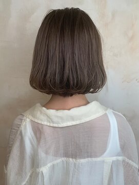 ニスル 上尾店(NISURU) 似合わせカット/大人ガーリー/ダークアッシュ/着物/上尾/上尾駅