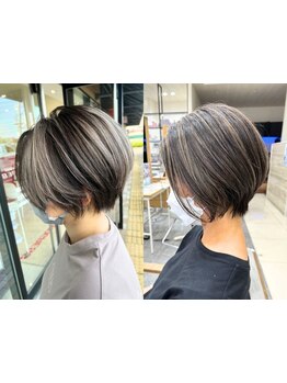 【白髪ぼかしが大好評◎】白髪染めを使わないで白髪をカバー!未来の白髪を目立たせない◎[東村山]