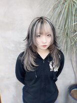 キイ 原宿 表参道(K.e.y)&nbsp;シャギーウルフ／デザインカラー／デザインカット