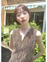 ノースイースト 登戸店(northeast)&nbsp;【向ヶ丘遊園】コンパクトボブ/ショートボブ/ラベンダーブラウン