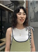bibito ウェーブパーマ　くるくるパーマ　ミディアムパーマ