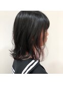 隠れインナーカラー☆