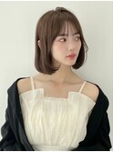 20代30代大人可愛い★小顔ショートカット前下がりボブ