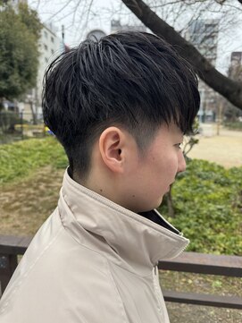 サル(saru) #メンズマッシュ × #メンズパーマ