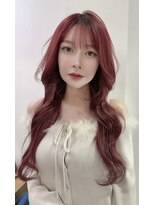 ロンドアベニール 北千住(Lond avenir)&nbsp;メルティカラー似合わせカットウェーブミディアムレイヤーカット