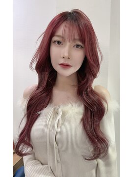 ロンドアベニール 北千住(Lond avenir) メルティカラー似合わせカットウェーブミディアムレイヤーカット