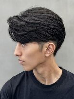 アンバー(UMBER)&nbsp;ニュアンスパーマ×センターパート