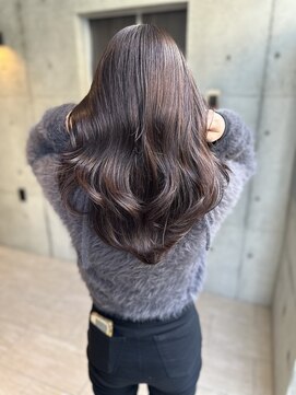 ロンドルピナス 小倉(Lond Lupinus) ブルーブラック/ワイドバング/美髪のススメ/外ハネボブ/北九州