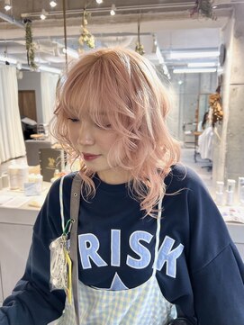 アトリエノエラ(Atelier Noella) ふわふわWhite pink！！【山本】