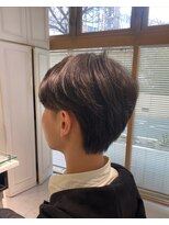 ネオリーブウリ 二子玉川店(Neolive uri)&nbsp;ダークアッシュニュアンスパーマ韓国マッシュスペインカール