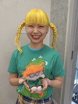 ネアー 新潟(NEER)&nbsp;アプリコットオレンジ/くびれヘア/ウェーブショート［新潟］