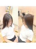 前髪ストレート 酸性ストレート