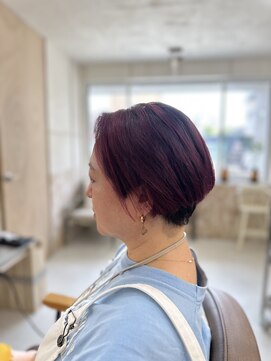 ユウジオザワ(YUJI OZAWA) 白髪ぼかしアンブレラカラー