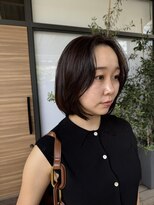 リールヘアー 大野城店(rire hair)&nbsp;タッセルボブ/韓国風ボブ