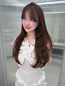 ボタン ハカタ(VOTAN hakata) 韓国ハイレイヤー/福岡美容室/暖色カラー