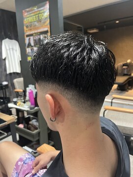 スウェル 柏店(Swell) MEN’S HAIR/ブルーブラック/フェザーパーマ/柏