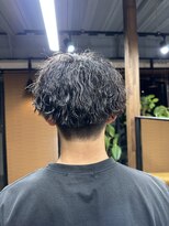 ヴースヘアデザイン(vou's hair design)&nbsp;メンズ/メンズカット/カット/メンズパーマ/波巻きパーマ／理容室