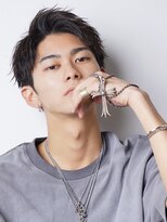 ゴート(GOATO) アップバングショート 束感 短髪 鹿児島メンズ