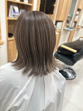 透明感ハイライト