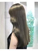 ALLY松村 髪質改善×ブリーチなしグレージュカラー