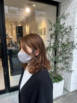 アース 岐阜店(HAIR&MAKE EARTH) ブラウンカラー