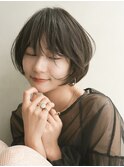 大人可愛い20代30代40代50代小顔ショートボブナチュラルショート