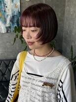 グラック(glac)&nbsp;mini bob × cherry red