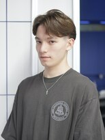 ボブ 金沢(BOB) 10代20代メンズセンターパートニュアンスパーマ