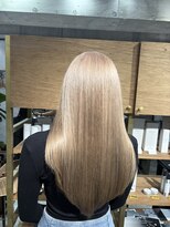 シールドヘアー 沖縄 新都心(C'LD Hair) ミルクティーベージュ/那覇美容室/新都心ブリーチ