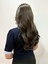 ヘアプレイスソル (HAIR PLACE SoL)&nbsp;艶髪ダークグレージュ/レイヤーカット/ロング