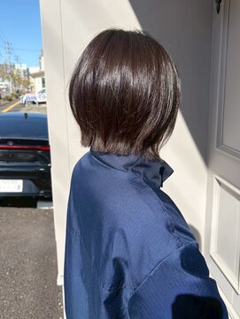 アムレヘアーエタ(amule hair eta) 【amule hair eta】ぷつっとボブ