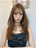 ロングハッシュカット