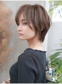 【GEEKS渋谷】ナチュラルショートウルフ/秋冬カラー/小顔/中性的