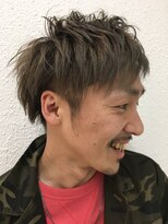 スティル ヘアアンドアイラッシュ(STILL hair&eyelash) 【STILLメンズスタイル】外国人風カーキー2ブロショート担当三上