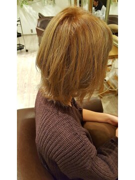 ウィービーパセリ atre川越店(WE BE PARSLEY) シナモンベージュボブ☆ 担当 SHO