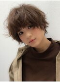 【若井】小顔シフォンショート