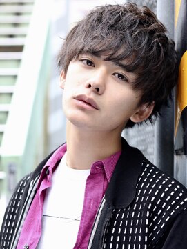 ネイビー(NAVY) エアディッシュパーマ