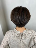 ラトリエ ブロカント 立川北口店(L'atelier BROCANTE)&nbsp;ボブ ショート 大人かわいい アッシュブラウン ナチュラルボブ