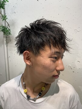 エル(EL by green) 【MITSU】マッシュショートレイヤー×ツーブロック