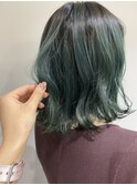 オシャレカラー！ターコイズグリーン