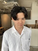 スレイ 西宮(SLAY)&nbsp;センターパート×ニュアンスパーマ