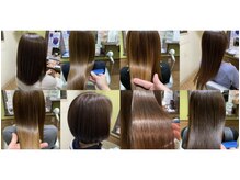 髪質改善ヘアサロン モアビー(More B)の雰囲気（トリートメント、カラー、ストレート3つの髪質改善でうる艶美髪）