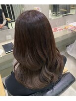 ビブ(VIV)&nbsp;チョコレートブラウン/ラベンダー/透明感/韓国