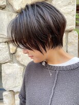 ロビー(LOBBY)&nbsp;LOBBY 佐藤　コンパクトショートボブ