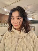 フランチェスカ(Francesca)&nbsp;ミディアムくるくるパーマ