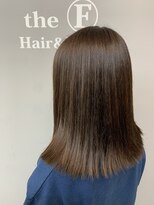 ヘアーアンドビューティーザ エフ(Hair Beauty the F)&nbsp;モカブラウン＿ツヤ感＿艶髪＿外ハネ
