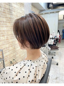 ペアル(PEAAL) 20代/30代/ショートボブ/丸みショート/髪質改善/ぷつっとボブ