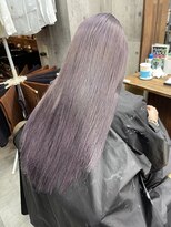 ラフ(LAFF) #バレイヤージュ#グレージュカラー#ボブウルフ#ココアベージュ