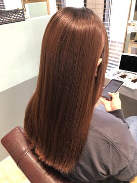 ヘアー ワークス ボナ 前橋店(HAIR WORKS bona.) 似合わせカット×髪質改善ケア【ライトブラウン2】